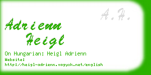 adrienn heigl business card